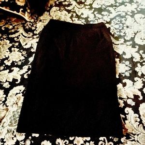 Zara pencil midi skirt with pockets